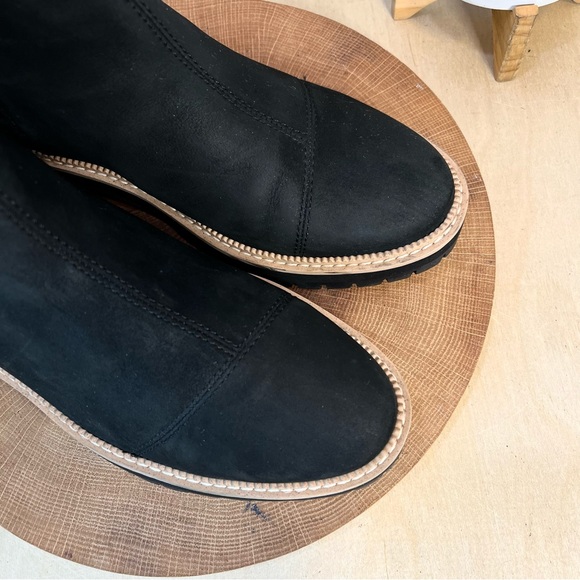 TOMS | Dakota Water Resistant Leather Lugged Chelsea Boots Size 8.5 - Picture 7 of 16